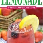 This Refreshing Mixed Berry Lemonade recipe is made with fresh summer berries and fresh-squeezed lemonade. Pull up a chair and enjoy a glass of this lemonade recipe. This summer mocktail can easily be made into a summer cocktail by adding some bourbon to the recipe for a Berry Bourbon Lemonade Cocktail. This crowd-pleasing lemonade recipe is the perfect summer drink recipe.