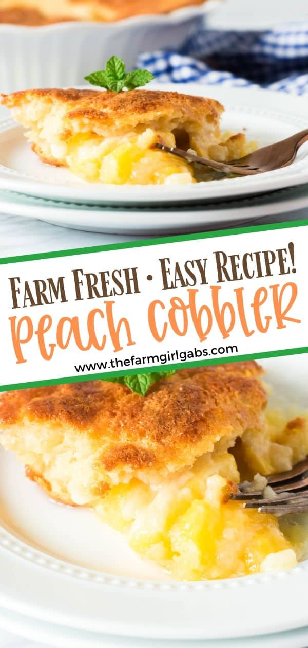 The Best Peach Cobbler Recipe
