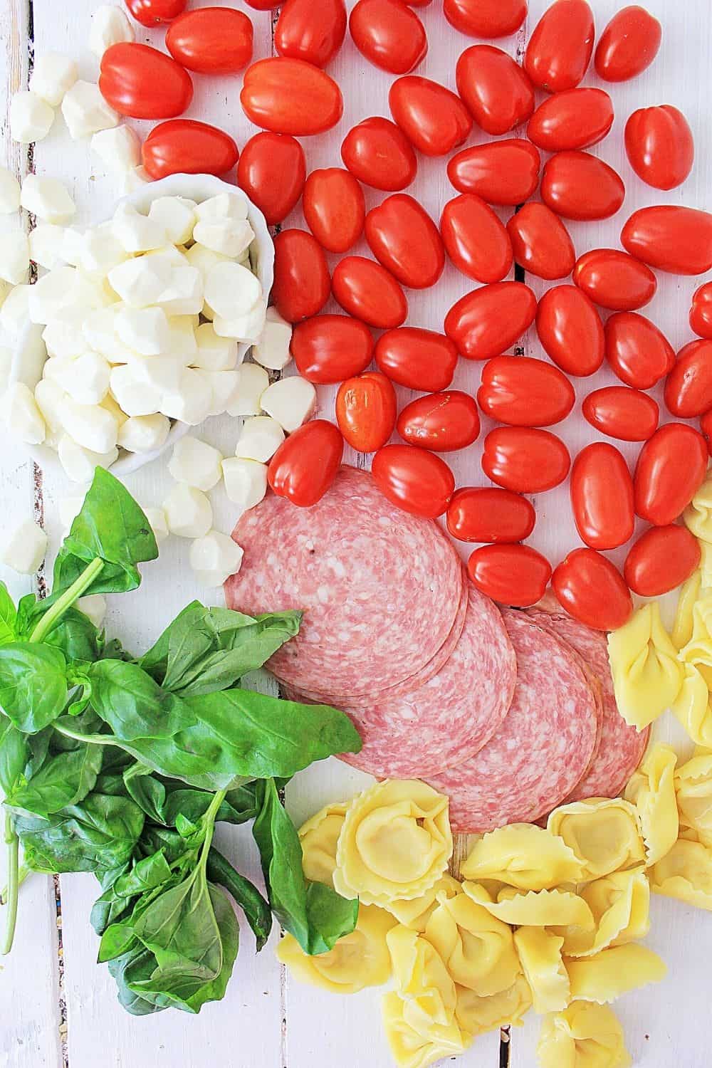 These make-ahead Tortellini Antipasto Skewers Appetizers are an easy and delicious party recipe or snack idea. This super easy antipasto recipe feeds a crowd too.