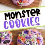 Are you wanting to make something extra special this Halloween? Give these Halloween Monster Sprinkle Cookies a try! Making Halloween Monster Sprinkle Cookies is easier than you might think. With only 30 minutes of preparation and 10 minutes of baking time, you can have these easy Halloween cookies ready for your loved ones in less than an hour.