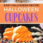 It's not Halloween without a sweet treat. These Halloween Sprinkle Cupcakes are and easy Halloween treat everyone will enjoy. This chocolate cupcake recipe is easy to make and makes the perfect Halloween recipe.