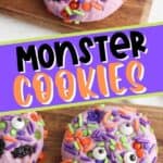 Are you wanting to make something extra special this Halloween? Give these Halloween Monster Sprinkle Cookies a try! Making Halloween Monster Sprinkle Cookies is easier than you might think. With only 30 minutes of preparation and 10 minutes of baking time, you can have these easy Halloween cookies ready for your loved ones in less than an hour.