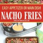 When craving a plate of loaded nachos with a twist, this is the recipe for you. Nacho Fries are so easy to make and are loaded with lots of wholesome flavors. You can make this dish as an appetizer, the main course, or even a special dish for a potluck.
