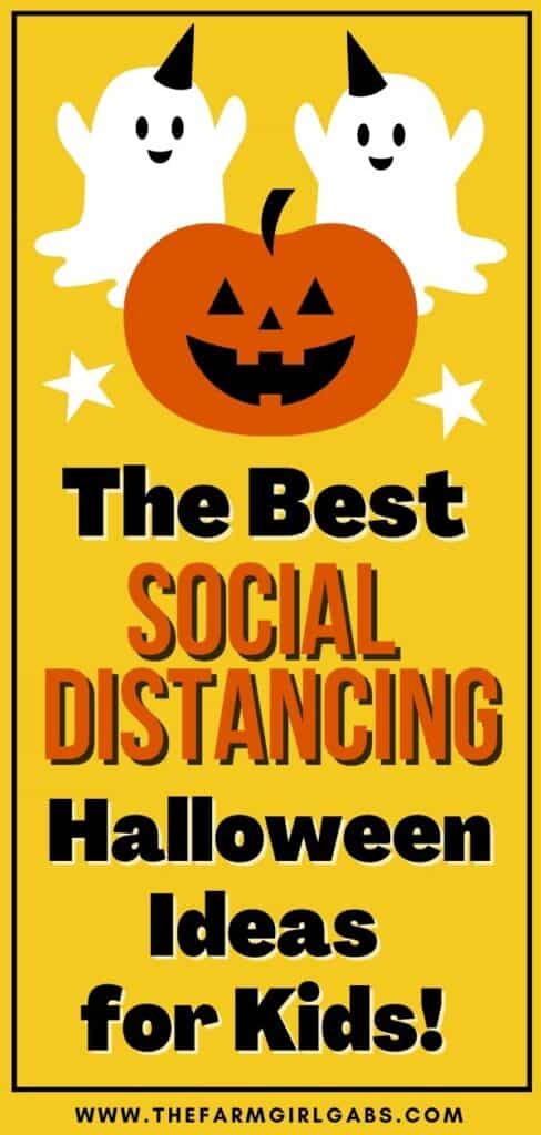 Halloween is not canceled. You can keep your distance and still have fun this fall. Here are fun social distancing Halloween ideas to help you and your family have a spooktacular Halloween. Check out these fun ways to celebrate while social distancing. These no contact Halloween ideas are fun and safe.