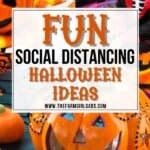 Halloween is not canceled. You can keep your distance and still have fun this fall. Here are fun social distancing Halloween ideas to help you and your family have a spooktacular Halloween. Check out these fun ways to celebrate while social distancing. These no contact Halloween ideas are fun and safe.