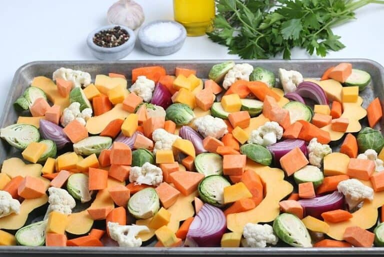 Easy Roasted Fall Vegetables - The Farm Girl Gabs®