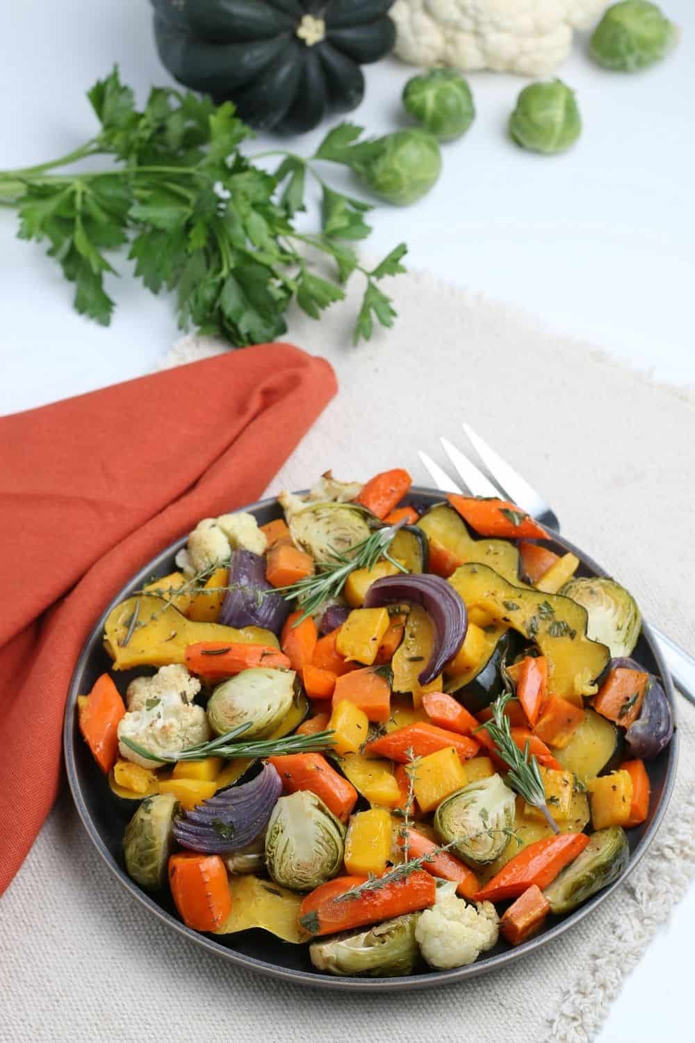 Easy Roasted Fall Vegetables - The Farm Girl Gabs®