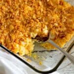 Create an easy and delicious meal for the entire family with this Easy Potato Casserole. It is a family favorite consisting of ingredients that blend perfectly together.