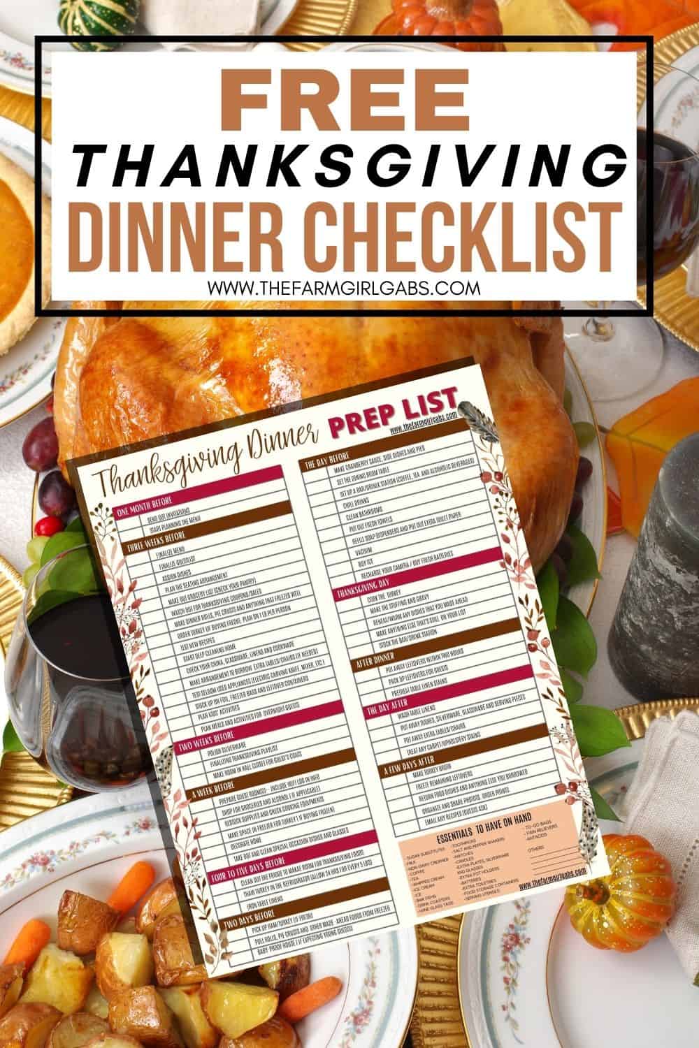 Plan the Best Thanksgiving Dinner - The Farm Girl Gabs®