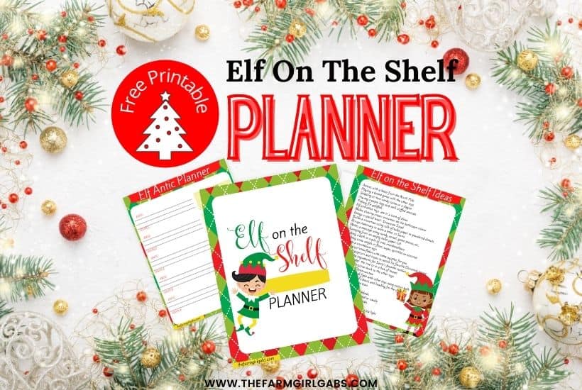 Elf On The Shelf Planner - The Farm Girl Gabs®