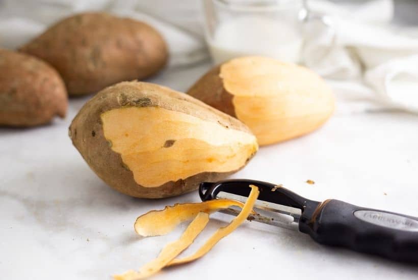 Save room on your plate for this Savory Mashed Sweet Potatoes recipe. This is an easy sweet potato recipe for Thanksgiving. If you love sweet potatoes, your family will love this easy mashed potato recipe.