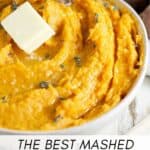 Save room on your plate for this Savory Mashed Sweet Potatoes recipe. This is an easy sweet potato recipe for Thanksgiving. If you love sweet potatoes, your family will love this easy mashed potato recipe.