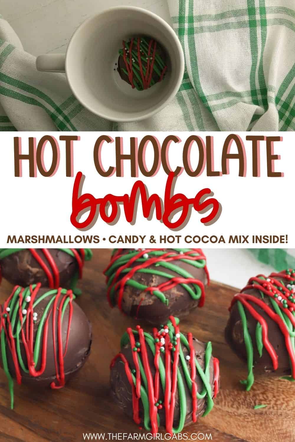 Hot Chocolate Bombs Recipe - The Farm Girl Gabs®