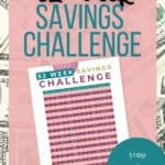 52 Week Savings Challenge