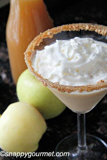 Image for Caramel Apple Cheeecaketini Cocktail