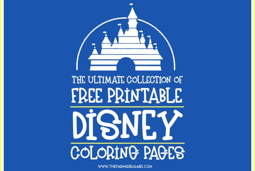 disney coloring pages for kids to print out