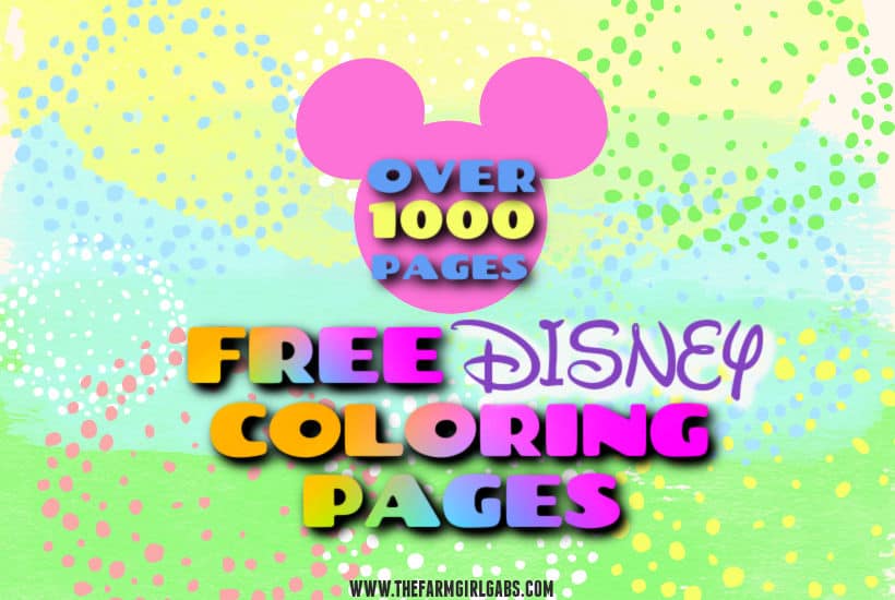 Download 1000 Free Disney Coloring Pages For Kids