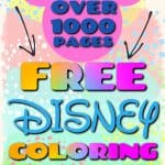 Free Disney coloring sheets. Free Disney Printables