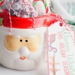 Dollar Tree Craft. Dollar Store Hot Chocolate Mug Christmas Gift is an easy last-minute homemade holiday gift idea. In a rush to fill some last minute Christmas gifts? This DIY holiday gift is so easy to create.