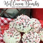 Are you a fan of minty hot chocolate? Pour some hot milk over these White Chocolate Peppermint Mocha Hot Cocoa Bombs for a fun surprise inside.