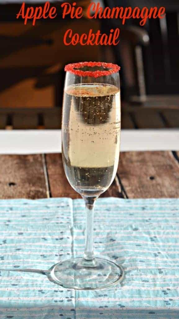 Image for Apple Pie Champagne Cocktail