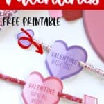 Tell your Valentine they are all right (or is it write?) with these adorable Cupid's Arrow Printable Pencil Valentines. Download this free Valentine's Day printable and make your own pencil valentine's for friends. This is an easy Valentine's Day craft for kids to make.