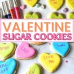 Valentine Sugar Cookies