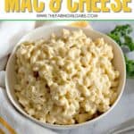 Nothing says creamy and cheesy quite like this Homemade Mac and Cheese. Talk about ultimate comfort food. The cheesy stovetop macaroni and cheese will be a new family favorite recipe.