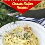 pasta carbonara pin