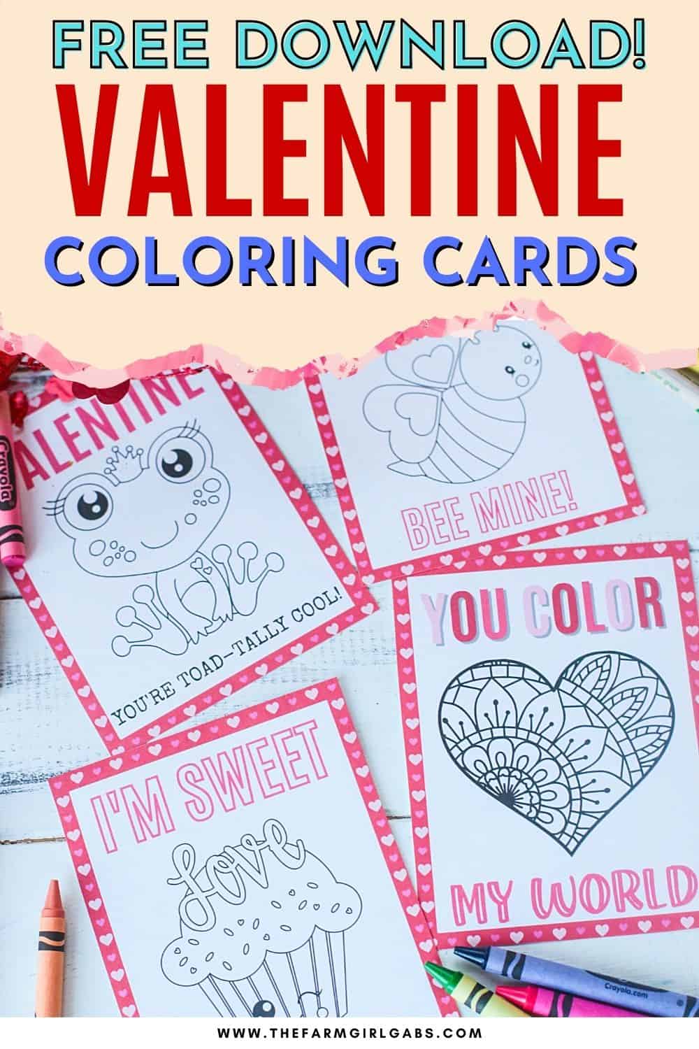 Printable Kid's Valentine - The Farm Girl Gabs®