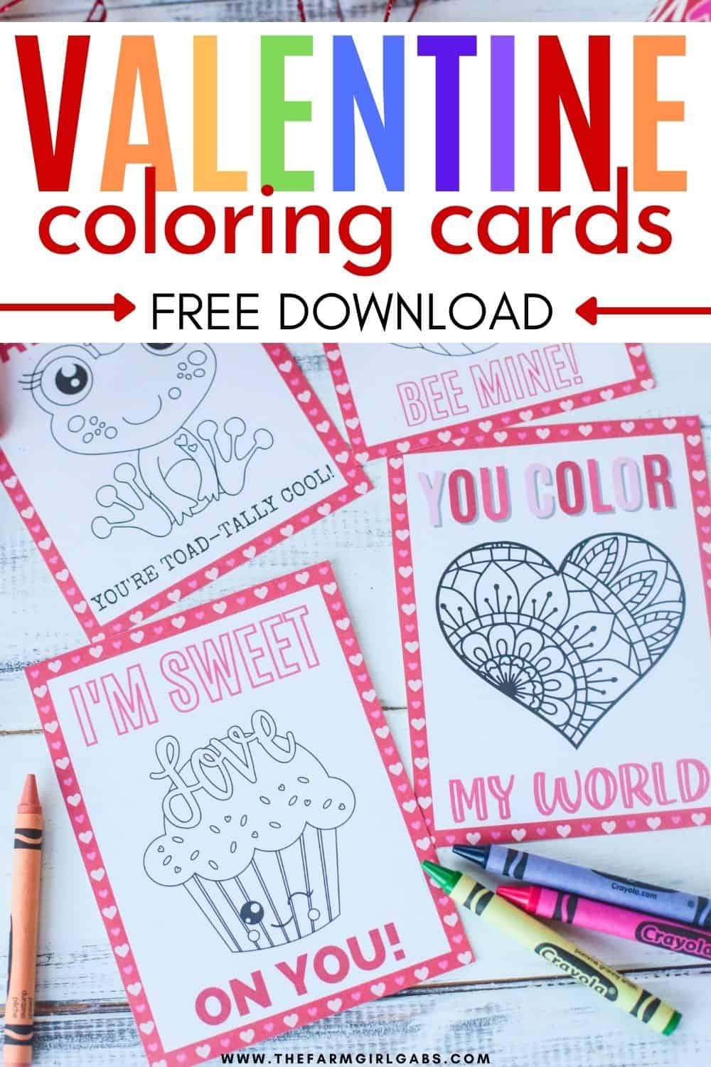 Color some fun this Valentine's Day. Download this Free Printable Kid's Valentine set to give to friends and classmates. These printable Valentines are fun to color.