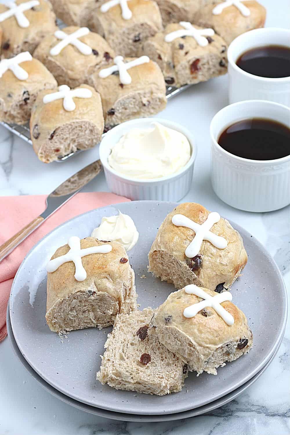 You may have heard of the song, but have you enjoyed freshly baked Hot Cross Buns? If not, follow this simple recipe to prepare these slightly sweet buns that are the perfect breakfast treat.