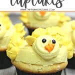 Peeps Easter Chicks Cupcakes Pin