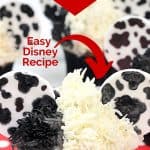 These Disney Cupcakes are inspired by the upcoming Disney movie Cruella. Make a batch of these Cruella de Vil cupcakes and celebrate the wickedness. This easy cupcake recipe is perfect for Disney fans. I love making Disney recipes at home. This Disney cupcake recipe is easy to make and easy to decorate. Celebrate your inner Disney Villain and whip up a batch of these Cruella cupcakes. These cupcakes are perfect for a 101 Dalmatians Party.