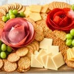 How To Make A Charcuterie Board With Meat Flowers