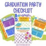 free printable graduation party checklist