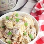 When you need a side salad for burgers, hot dogs, and even grilled chicken, prepare this Instant Pot Baked Potato Salad. It is easy to make and absolutely flavorful.