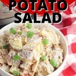 When you need a side salad for burgers, hot dogs, and even grilled chicken, prepare this Instant Pot Baked Potato Salad. It is easy to make and absolutely flavorful.