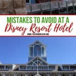 Planning to book a stay at a Walt Disney World hotel? Plan a magical Disney World vacation. Here are some Mistakes To Avoid When Staying At A Disney Resort. Following these Disney planning tips for a fun vacation. Here are some tips for staying on property at Walt Disney World.