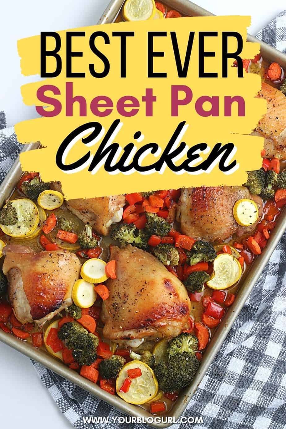 Sheet Pan Chicken And Vegetables - The Farm Girl Gabs®