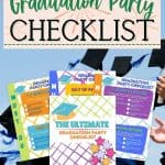 Ready to celebrate your graduate? Graduation season is here and that calls for a party. The Ultimate Graduation Party Checklist will help you plan a successful graduation party for your son or daughter. Download the free printable graduation party checklist. Follow these party planning tips for a fun and organized graduation party. Don't forget to download the free printable party checklist to help you stay organized and on task.