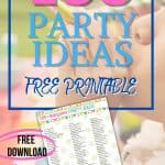 Celebrating a spring or summer birthday soon? If you are looking for some fun outdoor-themed birthday ideas for kids, check out this list of Outdoor Birthday Party Ideas for Kids.