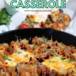 Have breakfast ready in a pinch with this Breakfast Skillet recipe. It combines classic breakfast favorites, including bacon, sausage, and eggs.
