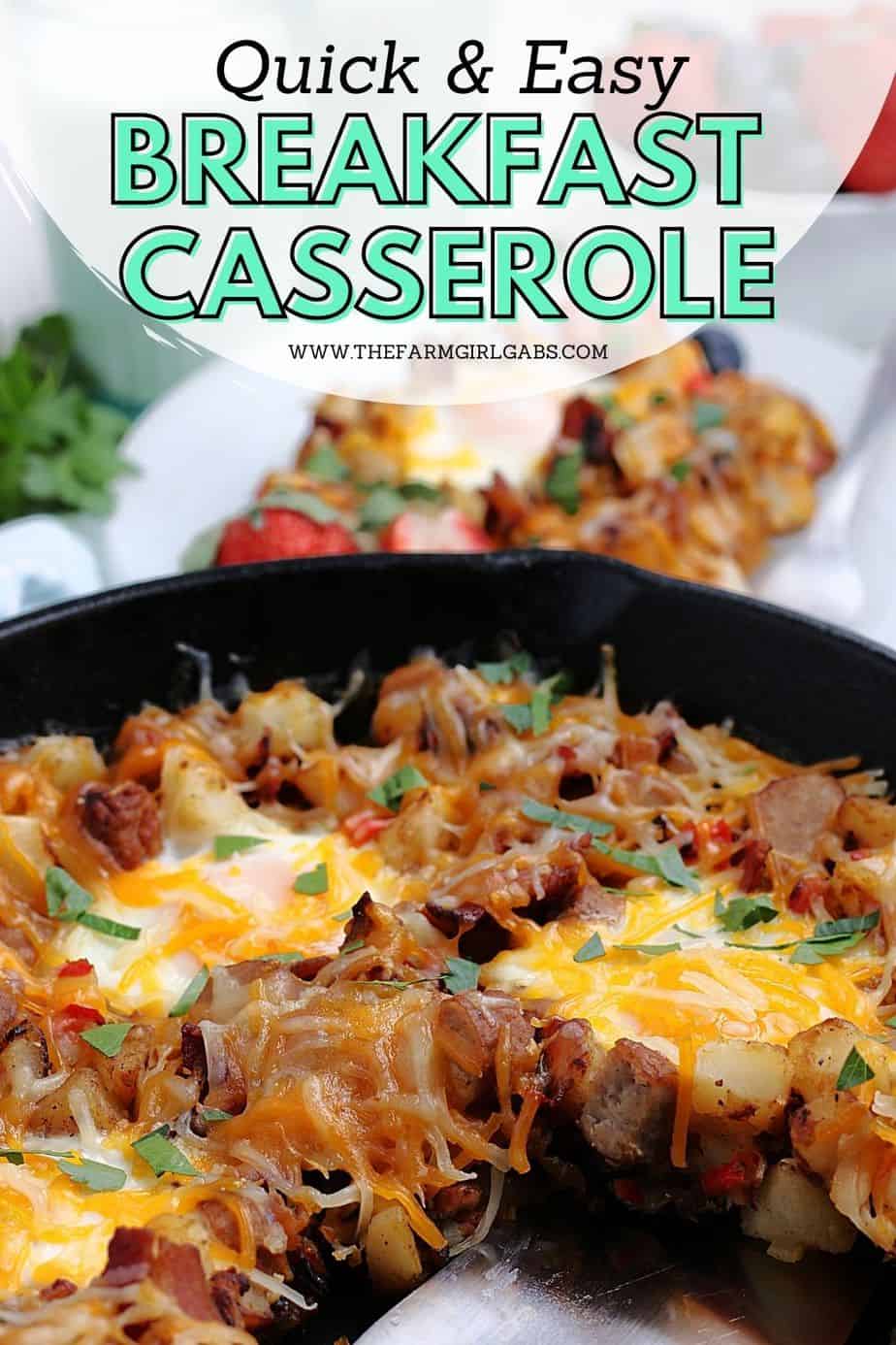 Easy Breakfast Skillet - The Farm Girl Gabs®