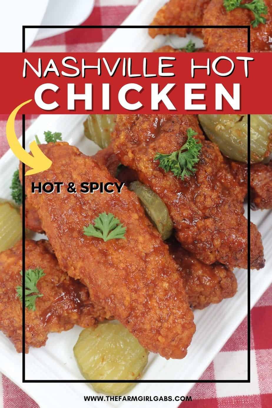 Nashville Hot chicken Pin