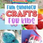 Cure summer boredom. This list of top Summer Kids Crafts will keep the littles will keep your children busy and entertained all summer long!