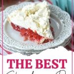 This Classic Strawberry Pie is the perfect recipe for those Jersey Fresh Strawberries you just picked from your local farmers market or garden.