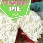 This Classic Strawberry Pie is the perfect recipe for those Jersey Fresh Strawberries you just picked from your local farmers market or garden.