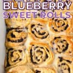 Love the tangy taste of lemon with blueberries? If so, these Lemon Blueberry Rolls will quickly become your next favorite sweet treat because of their amazing flavor. Blueberry Lemon rolls are fluffy, creamy and filled with sweet blueberries. These breakfast rolls are the perfect breakfast treat.