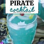 Wrecked Pirate summer cocktail pin